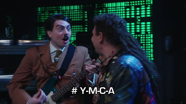 Screenshot from the Red Dwarf episode Cured