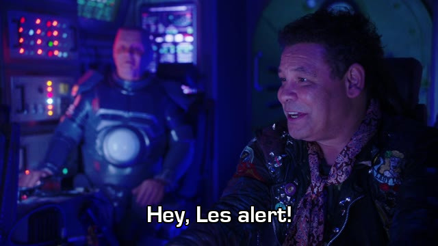 Screenshot from the Red Dwarf episode Siliconia