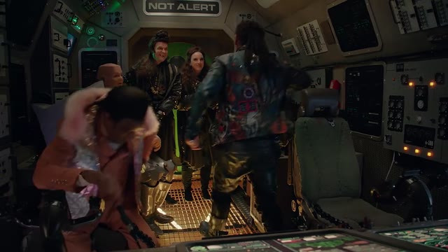 Screenshot from the Red Dwarf episode The Promised Land
