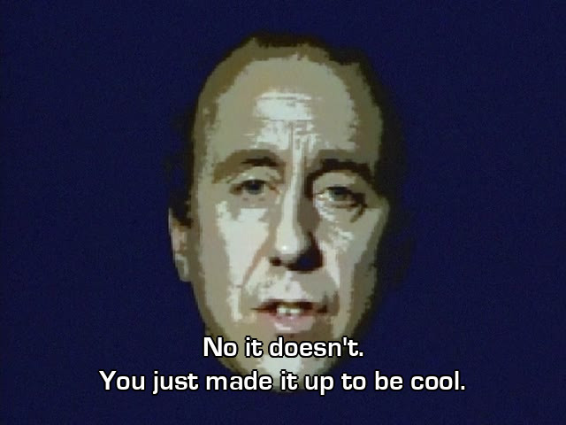 Screenshot from the Red Dwarf episode Confidence & Paranoia