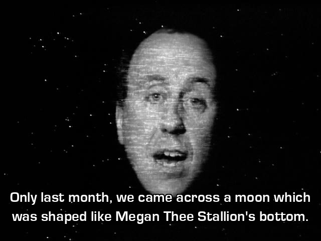 Screenshot from the Red Dwarf episode Stasis Leak
