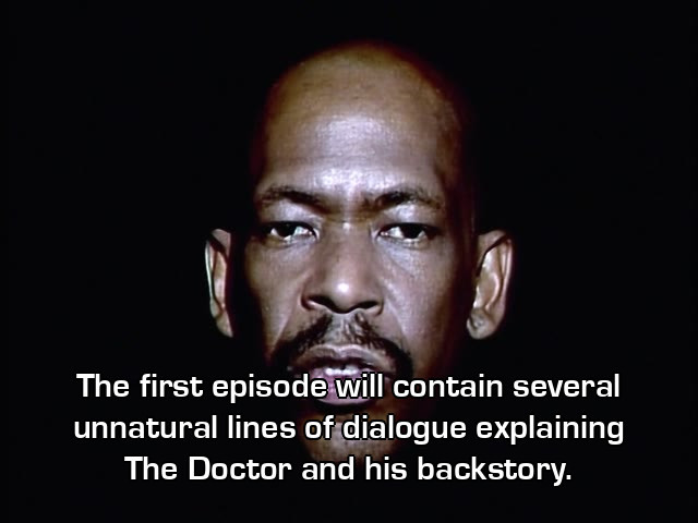 Screenshot from the Red Dwarf episode Queeg