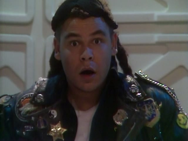 Screenshot from the Red Dwarf episode Bodyswap