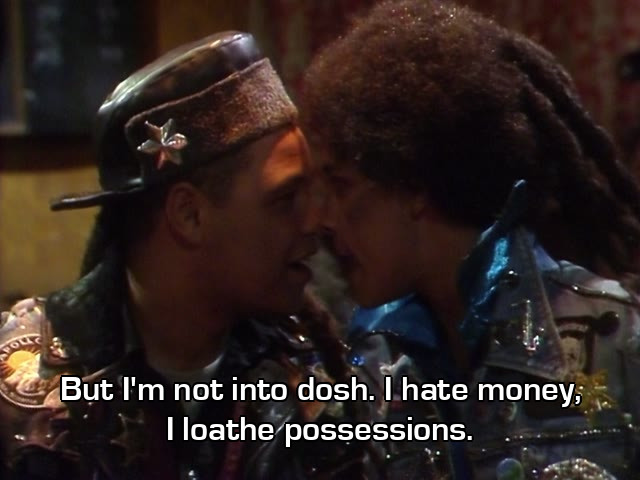 Screenshot from the Red Dwarf episode Timeslides
