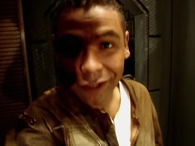 Screenshot from the Red Dwarf episode Tikka to Ride